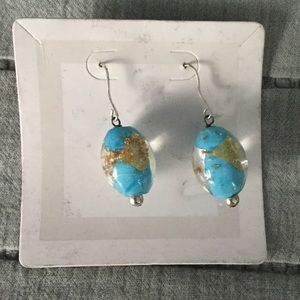 Glass earrings